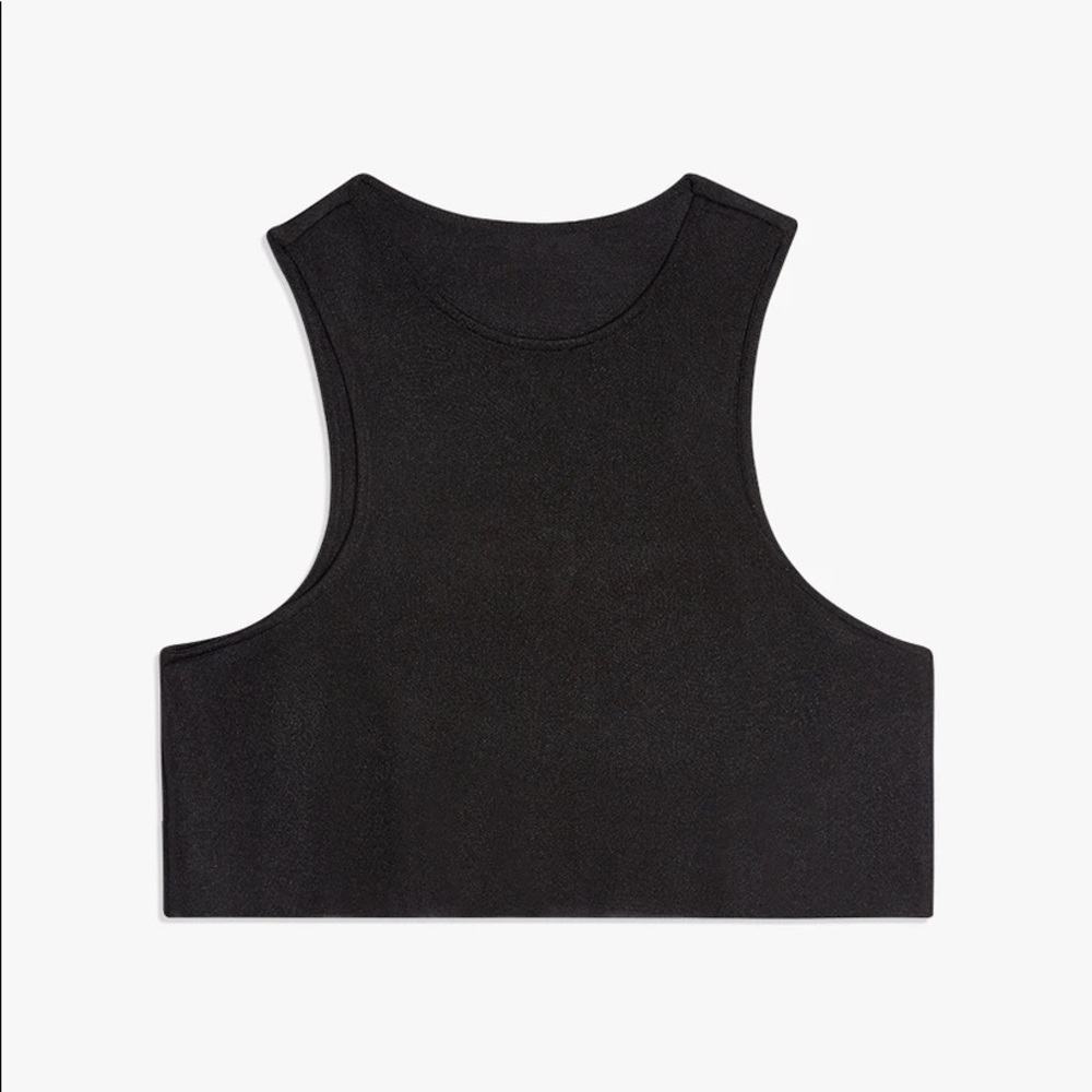 Cropped Ribbed Tank
